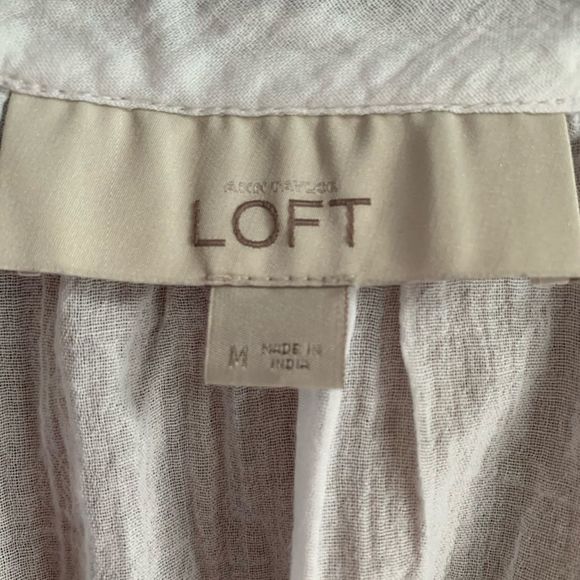 Loft peasant boho gypsy top. Medium - Picture 4 of 6